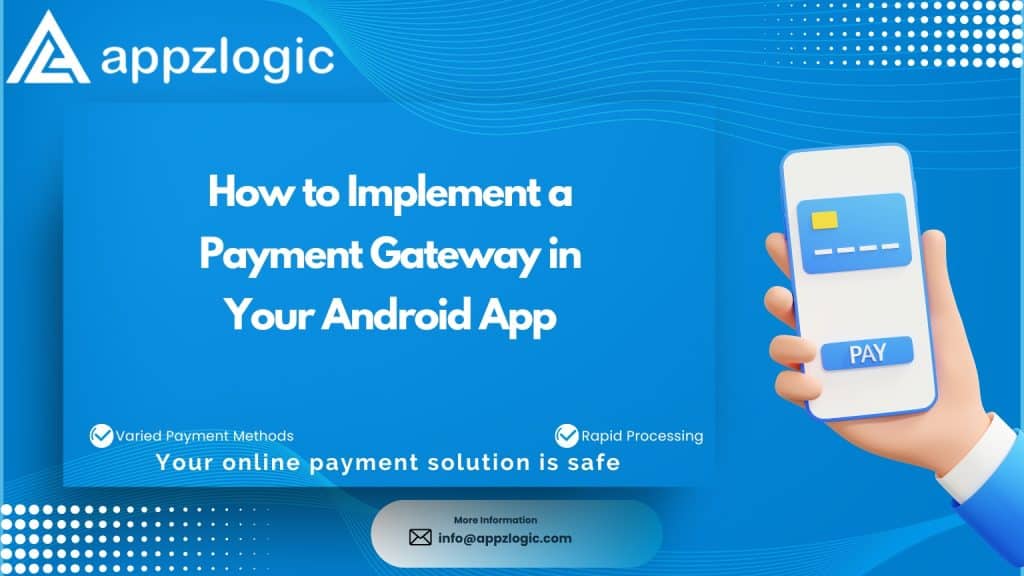 Easiest ways to Integrate payment mode in android app