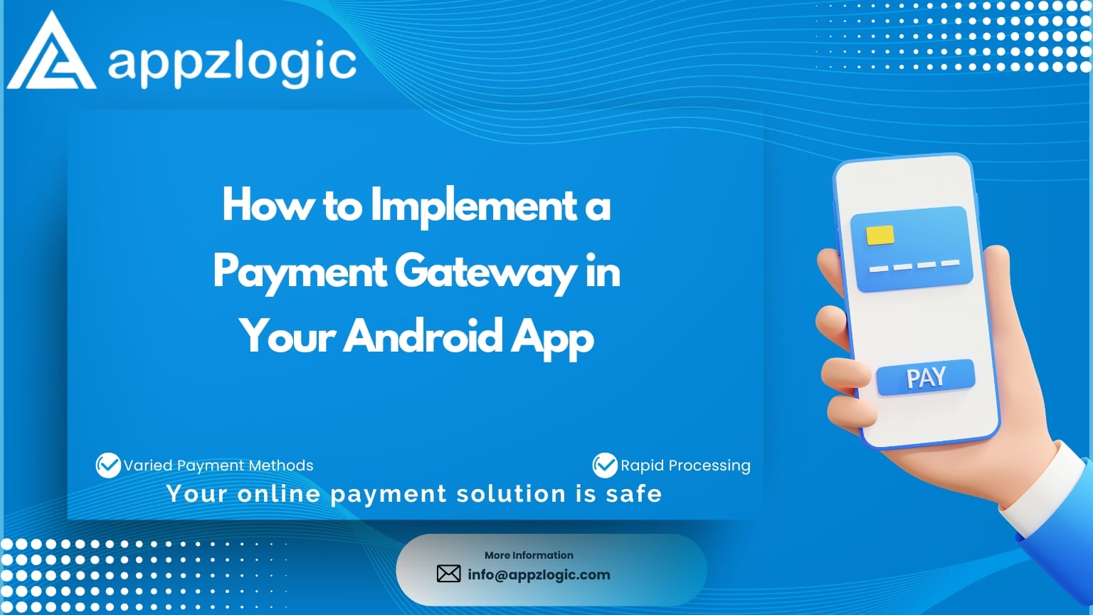 Easiest ways to Integrate payment mode in android app